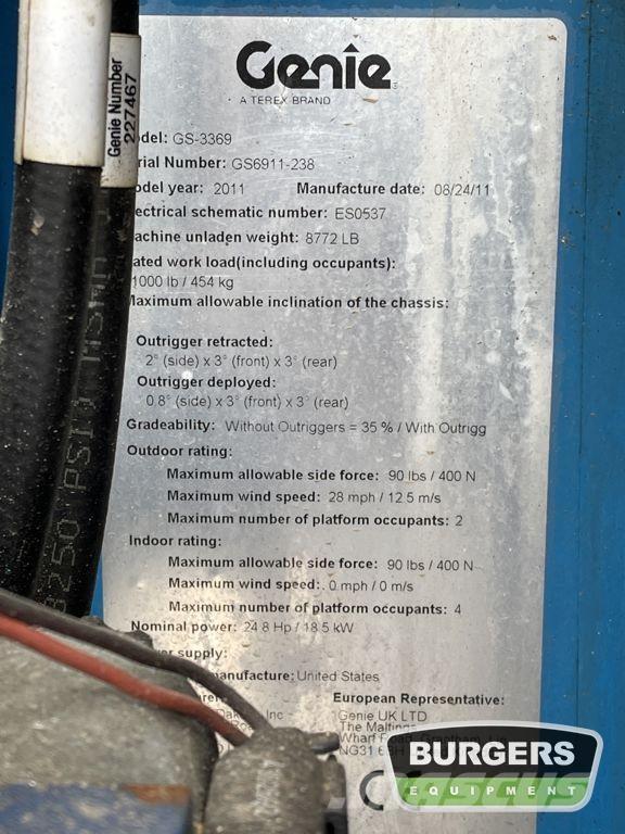 Genie GS-3369 RT Scheren-Arbeitsbühnen