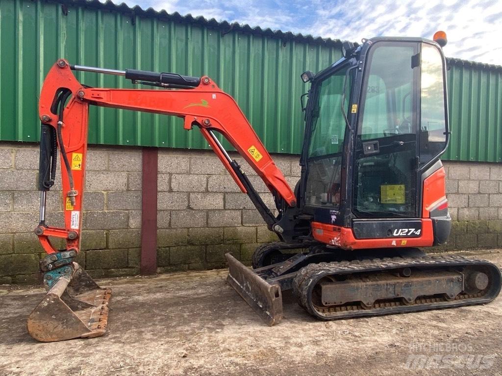 Kubota U 27-4 Minibagger < 7t