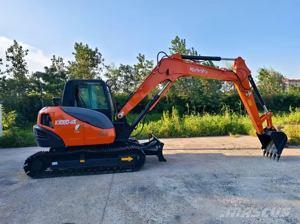Kubota KX 080-4 Minibagger < 7t