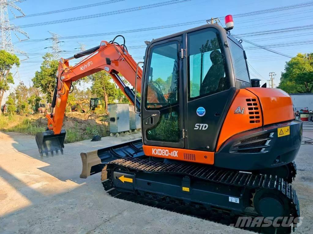 Kubota KX 080-4 Minibagger < 7t