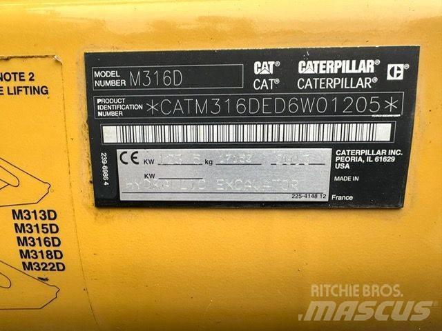 CAT CAT M316D Mobilbagger