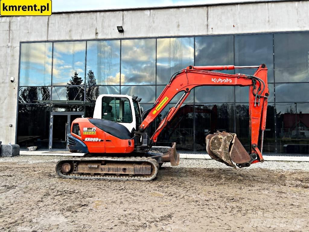 Kubota KX 080-3 Midibagger  7t - 12t
