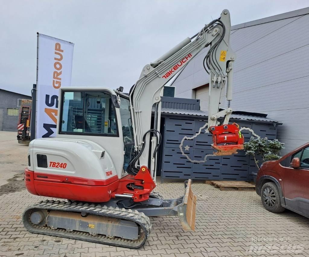 Takeuchi TB 240 Minibagger < 7t