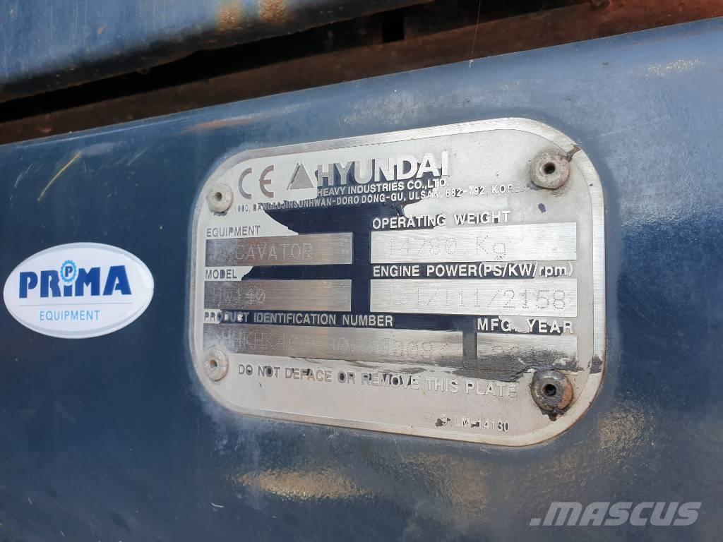 Hyundai HW 140 Mobilbagger