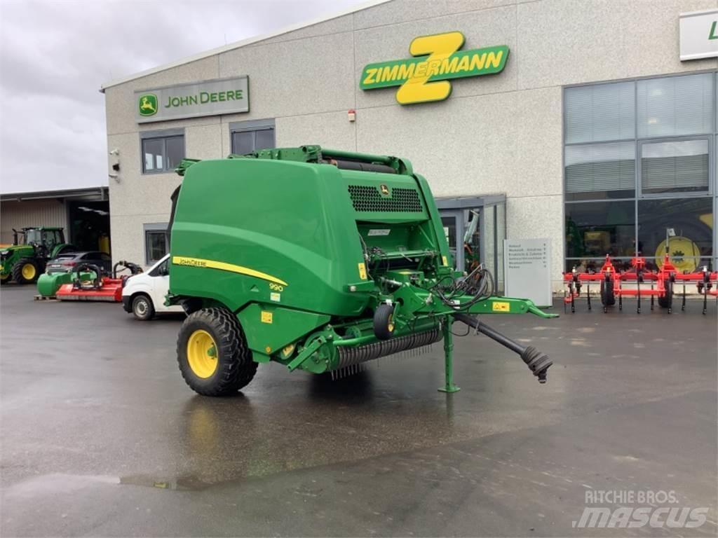 John Deere 990 Rundballenpressen