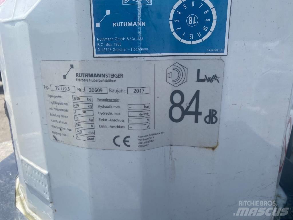 Ruthmann TB270.3 LKW-Arbeitsbühnen