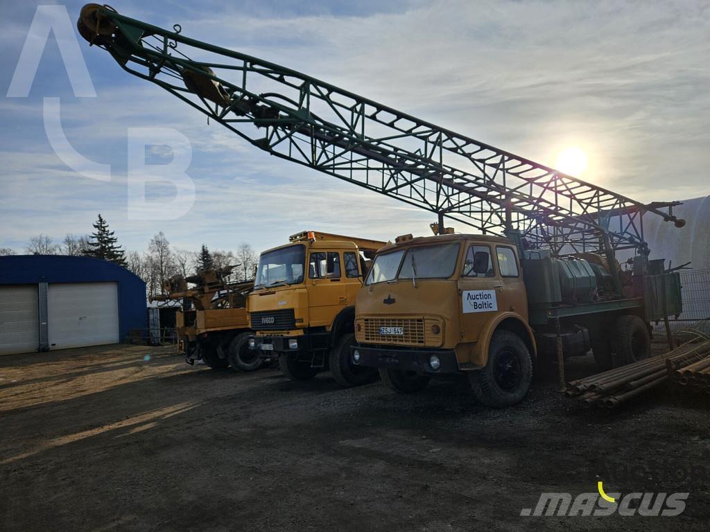 MAZ 5334 Schwere Bohrgeräte