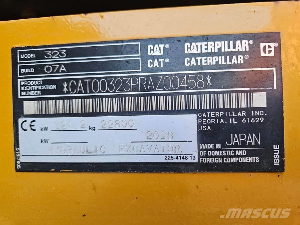 CAT 323 Raupenbagger