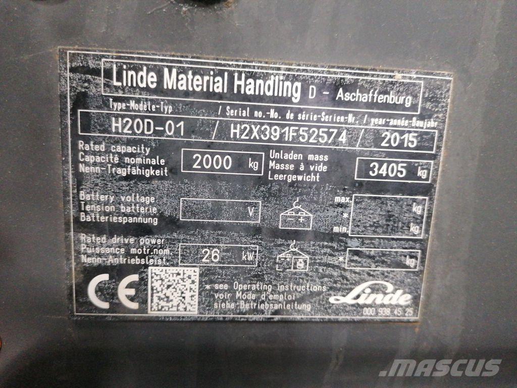 Linde H20D-01 Dieselstapler