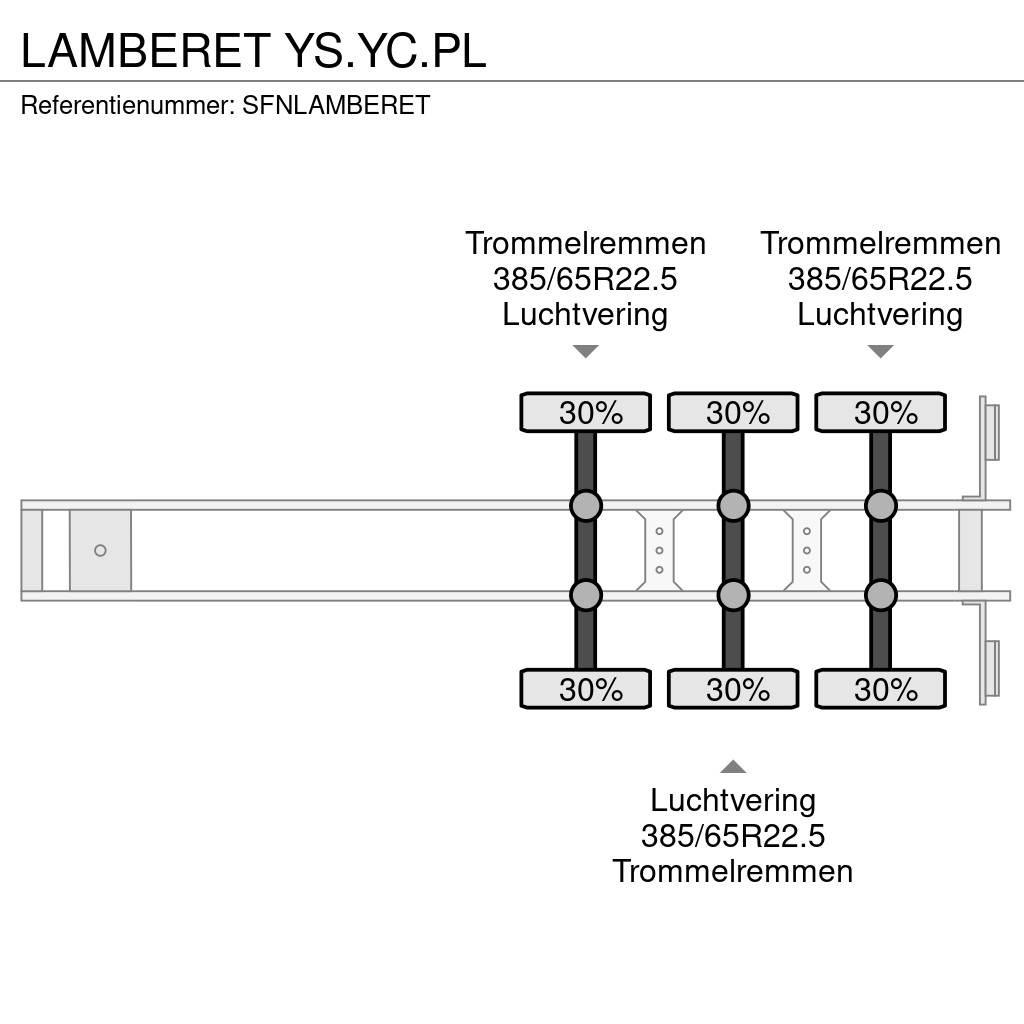 Lamberet YS.YC.PL Kühlauflieger