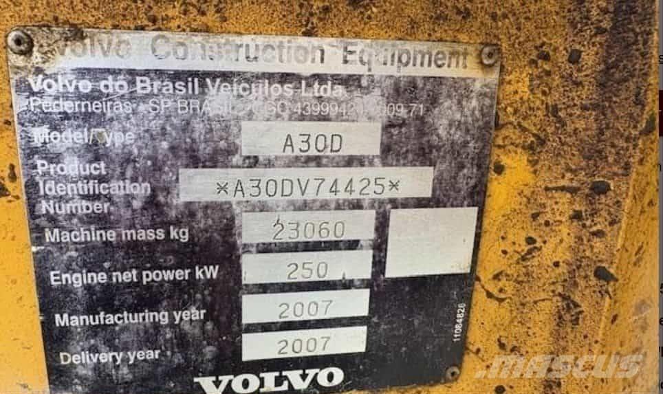 Volvo A 30 D Dumper - Knickgelenk