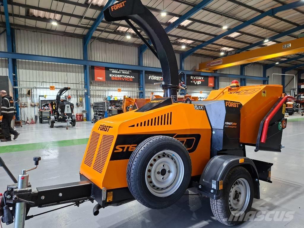 Forst ST6D Holzhäcksler