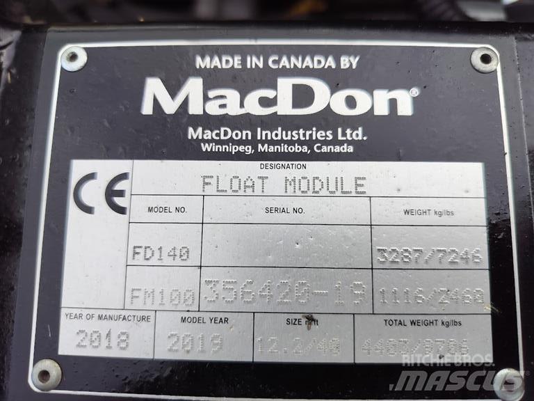 MacDon FD 140 Zubehör Mähdrescher