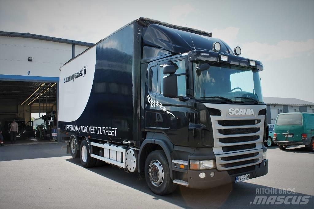 Scania R 560 Kleinholztransporter