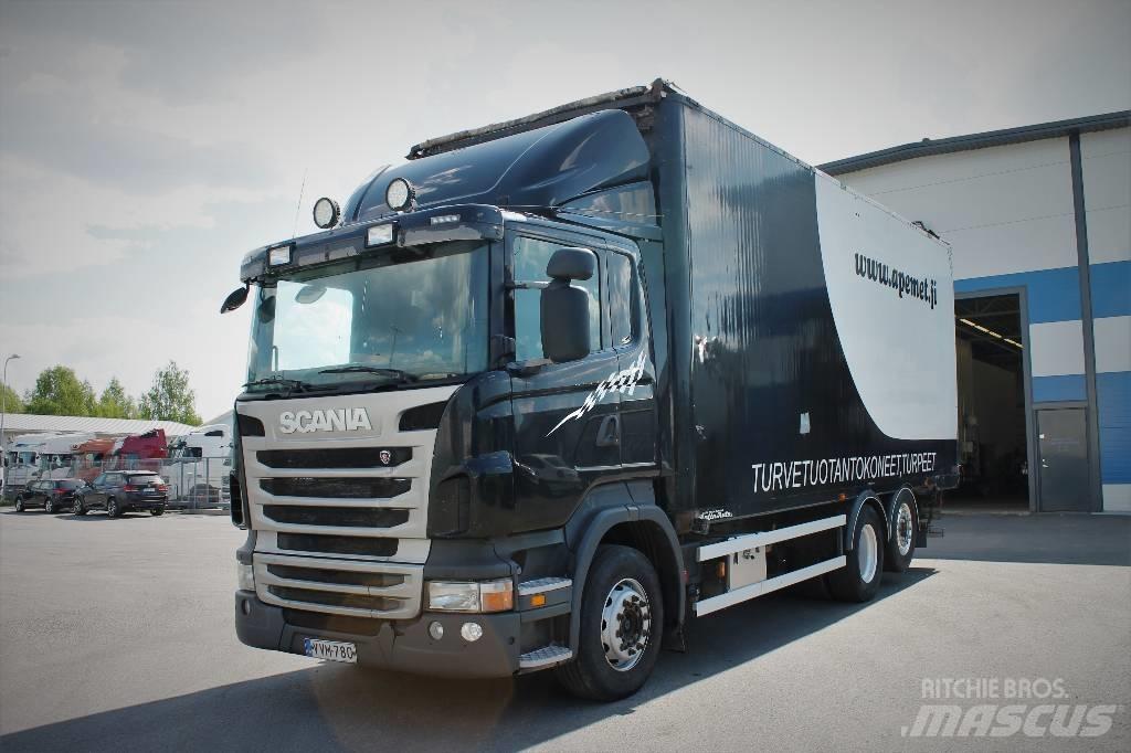 Scania R 560 Kleinholztransporter