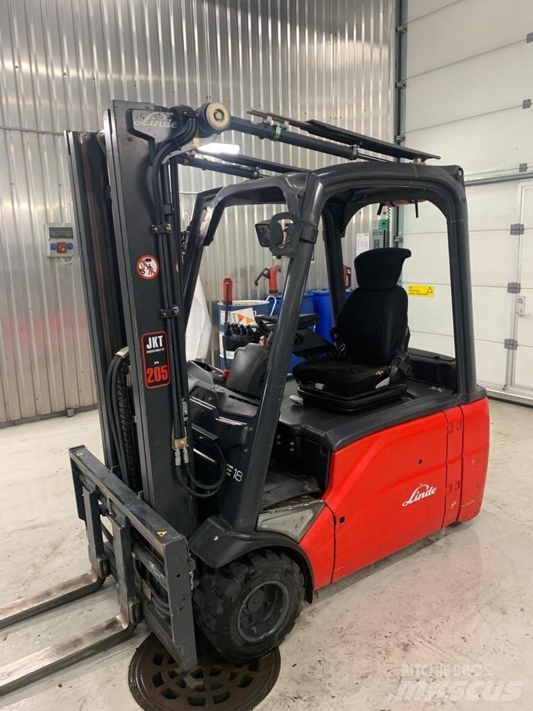 Linde E18 L Elektrostapler