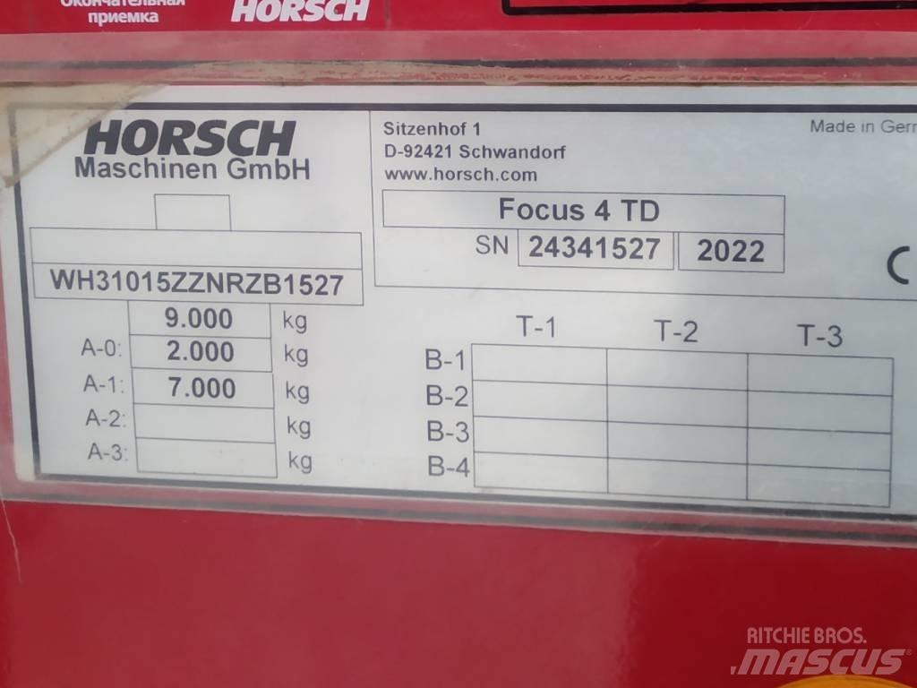 Horsch Focus 4 TD Drillmaschinen