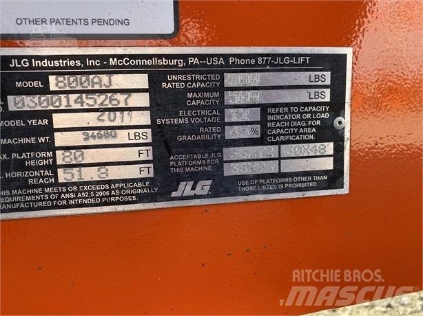 JLG 800 AJ Gelenkteleskoparbeitsbühnen