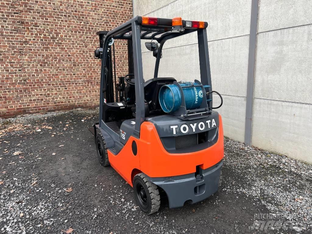 Toyota 02-8 FGF 15 Gasstapler