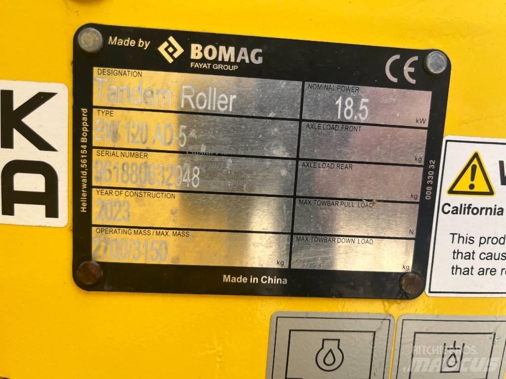Bomag BW 120 AD-5 Tandemwalzen