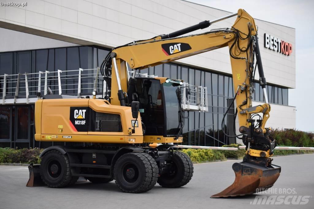 CAT M 318 F Mobilbagger