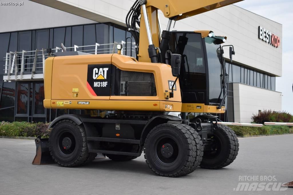 CAT M 318 F Mobilbagger
