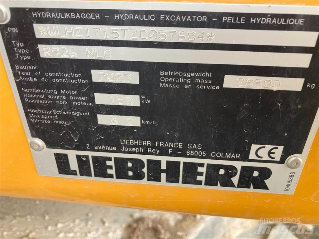 Liebherr R926 Raupenbagger