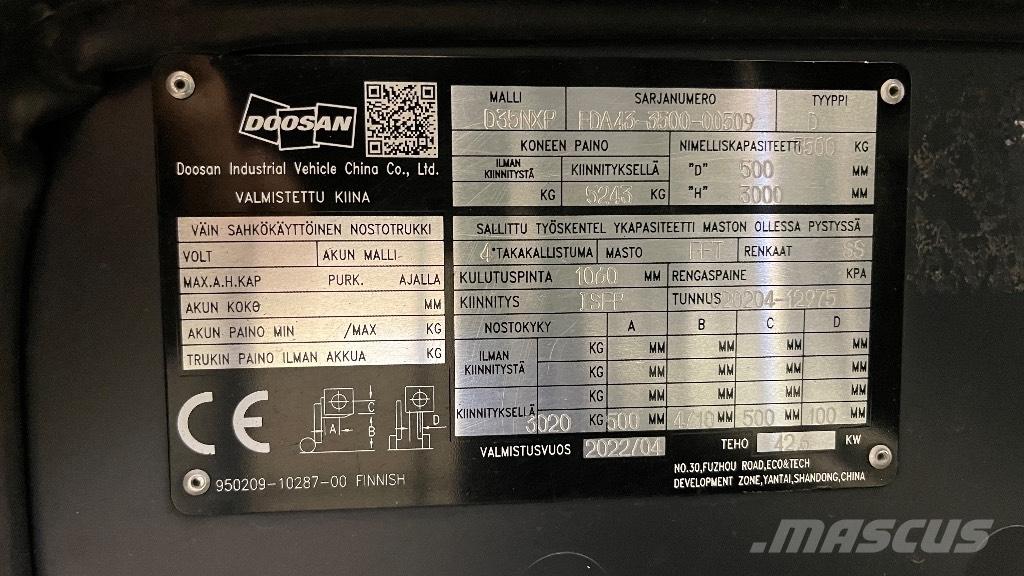 Doosan D35NXP Dieselstapler
