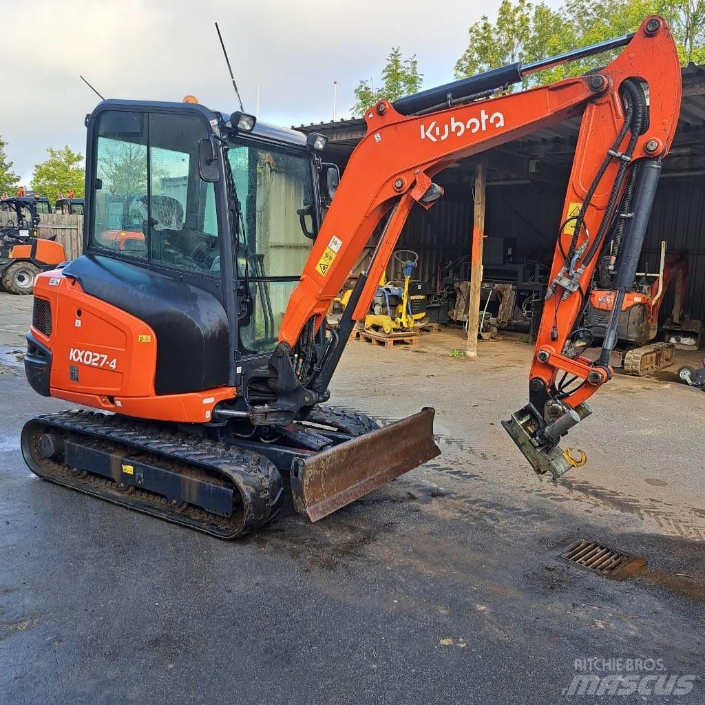 Kubota KX 027-4 Minibagger < 7t