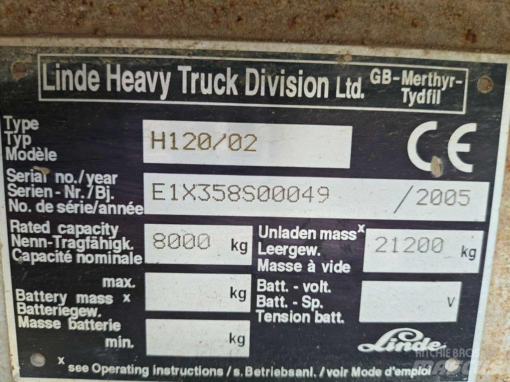 Linde H 120 Dieselstapler