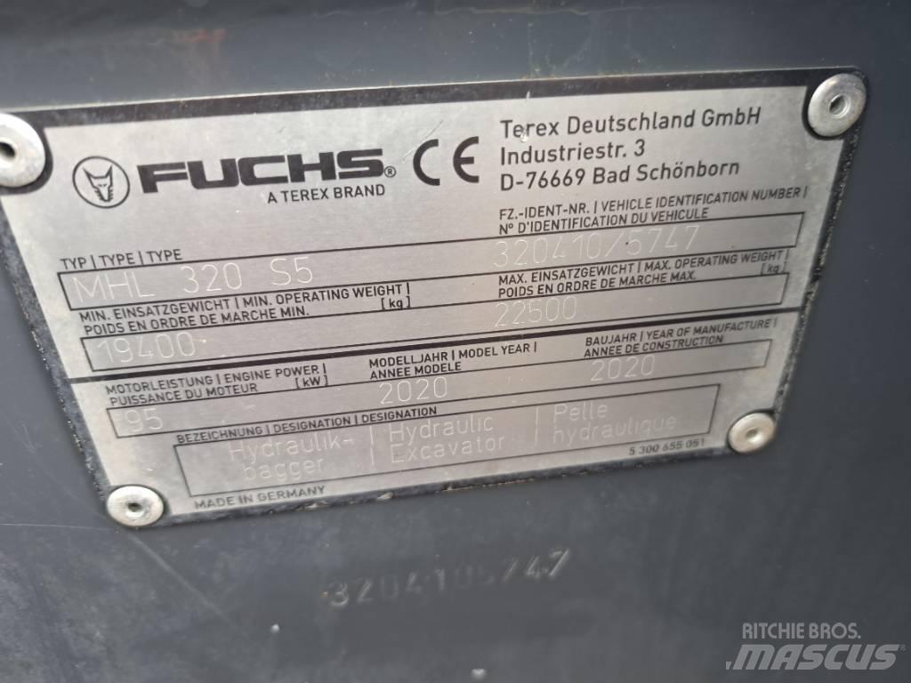 Fuchs MHL320F Materialumschlag