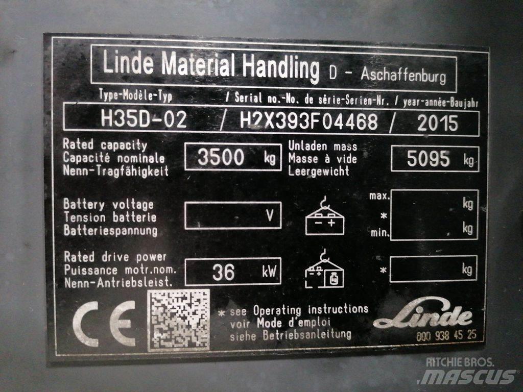 Linde H35D-02 Dieselstapler