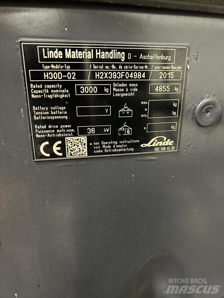 Linde H30D-02 EVO Dieselstapler