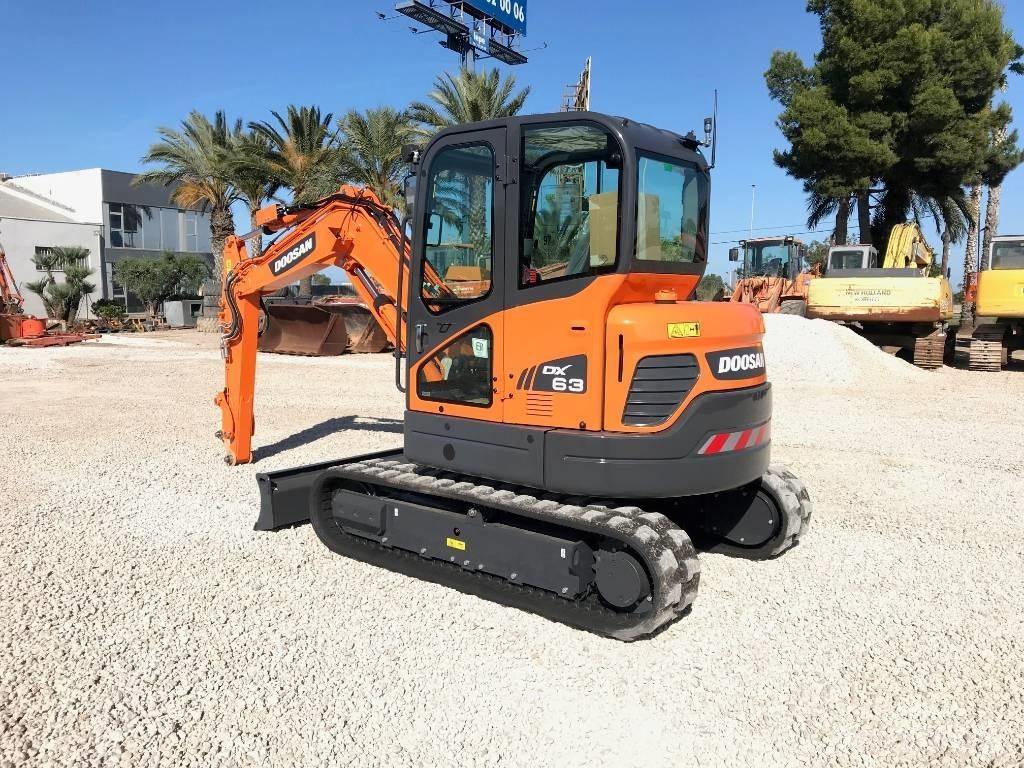 Doosan DX 63-3 Minibagger < 7t