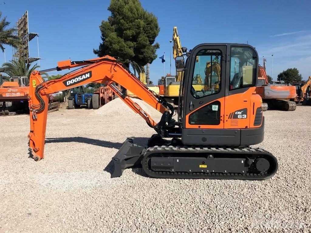 Doosan DX 63-3 Minibagger < 7t