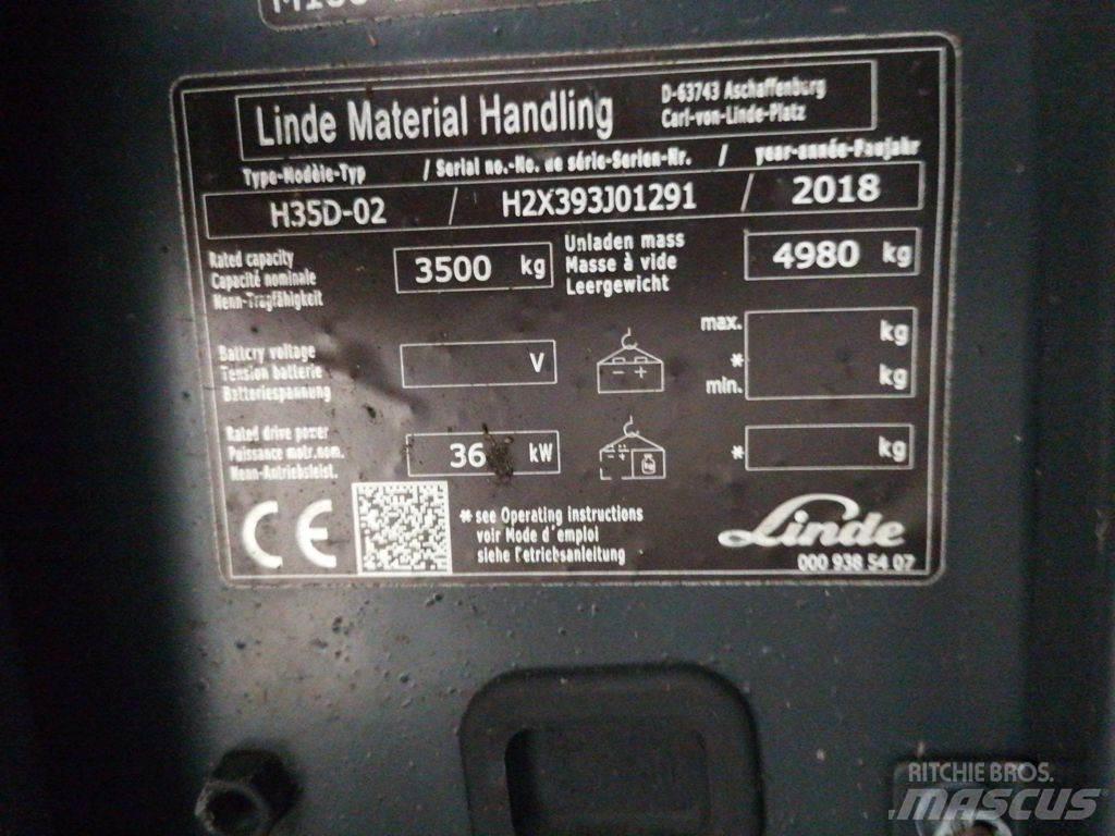 Linde H35D-02 Dieselstapler