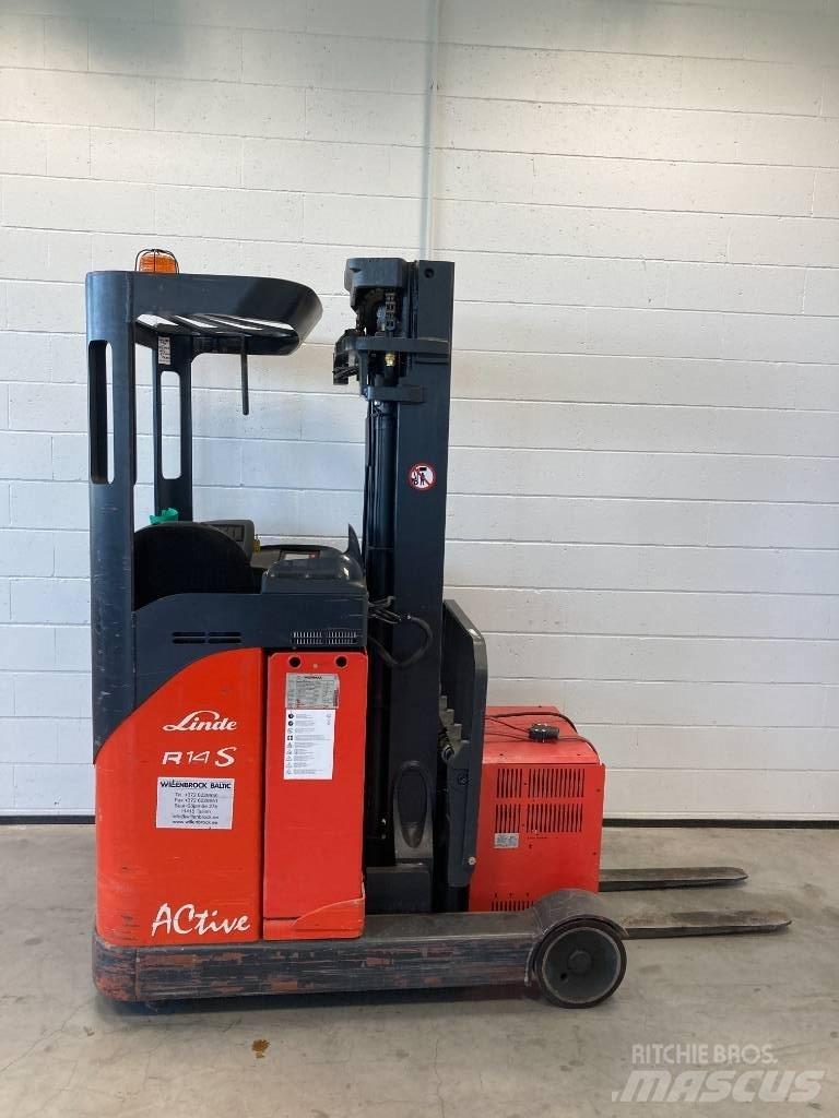 Linde R14S/115 Schubmaststapler
