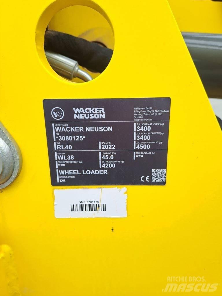 Wacker Neuson WL38 Radlader
