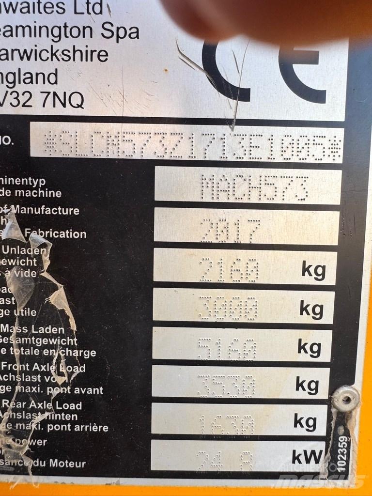 Thwaites 3 tonne Minidumper