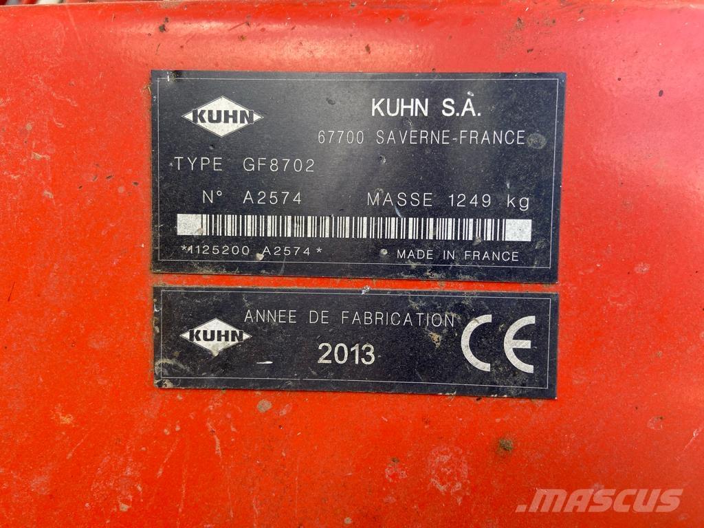 Kuhn GF8702 Kreiselheuer/-wender