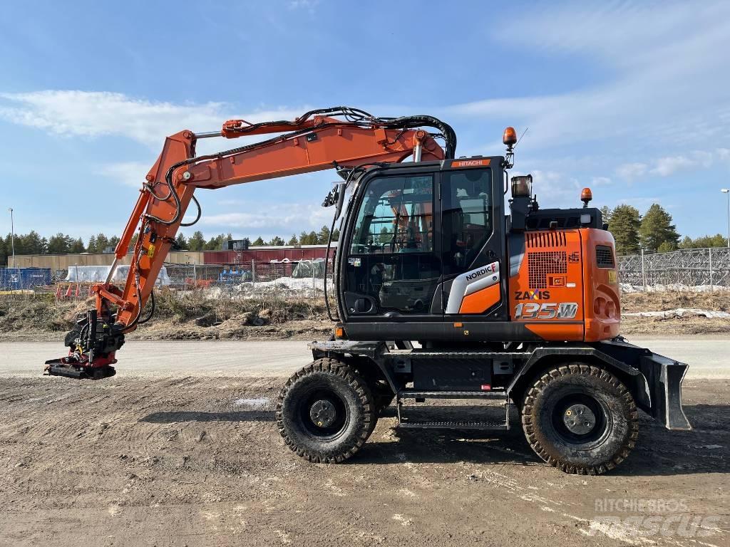 Hitachi ZX135W-7 Mobilbagger