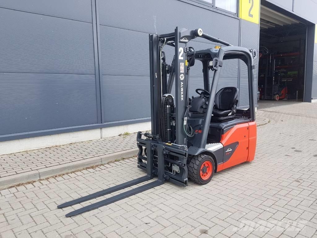 Linde E16C Elektrostapler