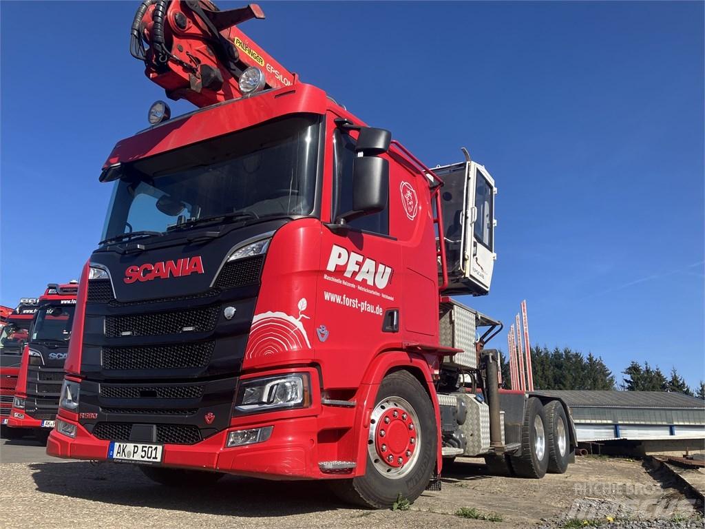 Scania R 590 Holztransporter