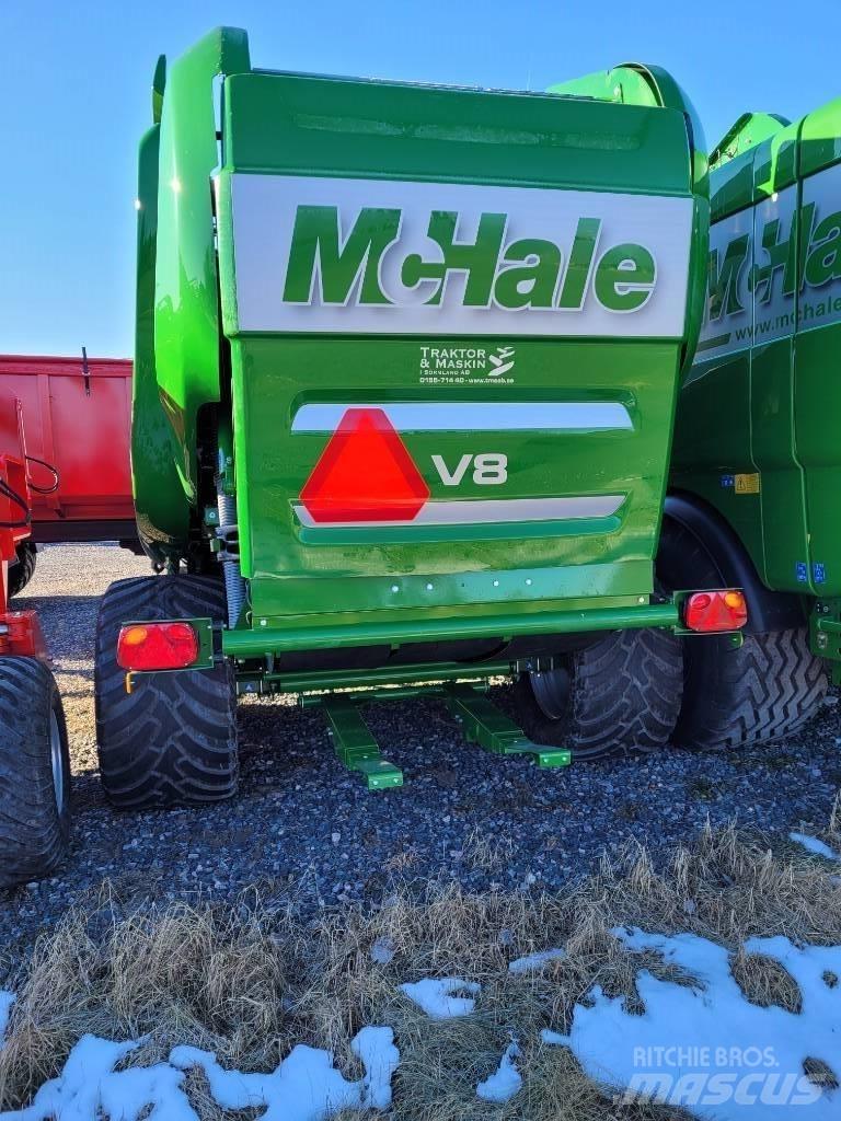 McHale V8 Rundballenpressen
