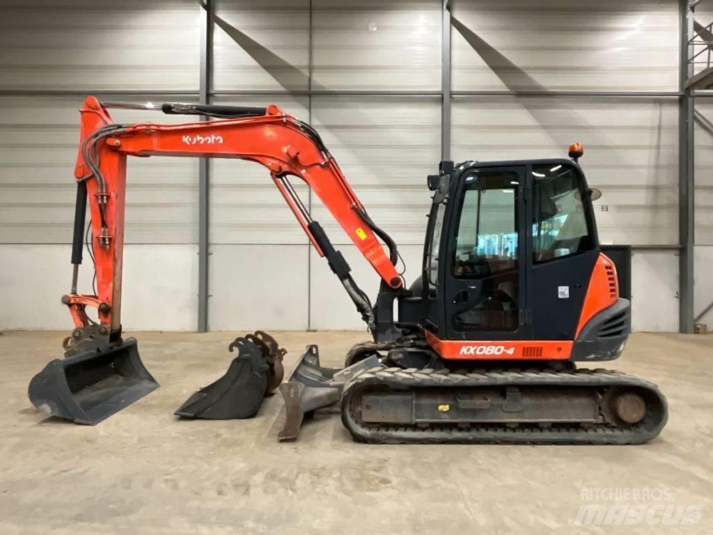 Kubota KX 080-4 Midibagger  7t - 12t