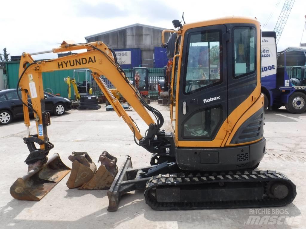 Hyundai Robex 27 Z-9 Minibagger < 7t