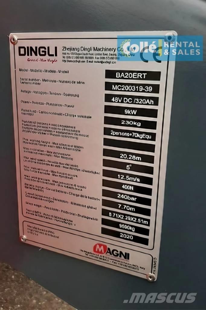 Magni BA20ERT | 2020 Teleskoplader