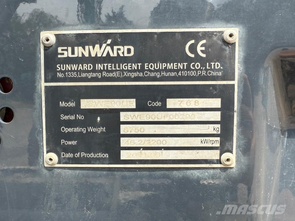 Sunward SWE 90 Midibagger  7t - 12t