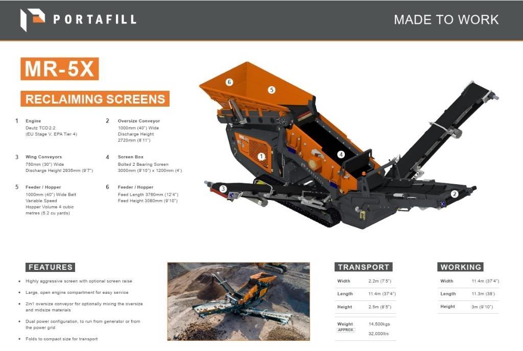 Portafill MR-5X Mobile Siebanlagen