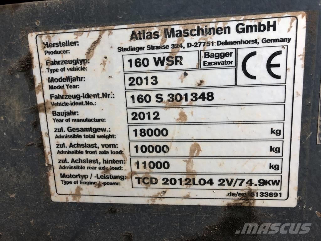 Atlas 160 WSR Mobilbagger